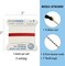 Griffin Nylon Bead Cord Perlseide – Size 0 (0.30mm) – 2 Meters per Card – Stainless Steel Needle Attached – for Knotting Pearls, Gemstones, Crystals and Beads